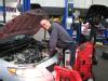 Tom performing Fuel Injection Flush